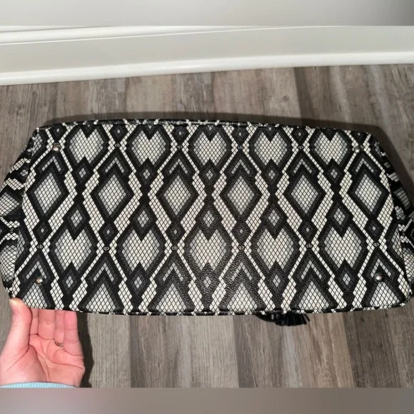 Cinda B Python Tote Bag - Picture 4 of 4